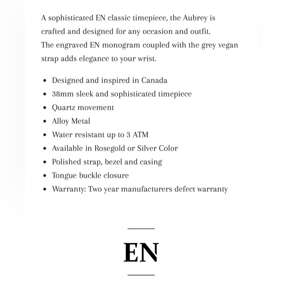 Brand New Elon Novac Aubrey Watch - Picture 4 of 4